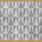 Cuadro Geométrico Triângulos - Gris