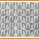 Cuadro Geométrico Triângulos - Gris