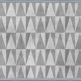Cuadro Geométrico Triângulos - Gris