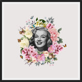 Cuadro Kitsch Flowers Portraits - Marilyn Light
