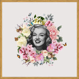 Cuadro Kitsch Flowers Portraits - Marilyn Light