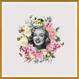 Cuadro Kitsch Flowers Portraits - Marilyn Light