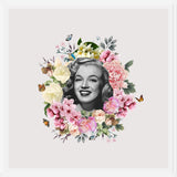 Cuadro Kitsch Flowers Portraits - Marilyn Light