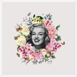 Cuadro Kitsch Flowers Portraits - Marilyn Light