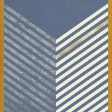 Cuadro Flecha Gold - Azul