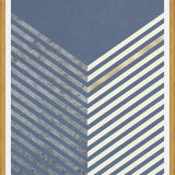 Cuadro Flecha Gold - Azul