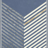 Cuadro Flecha Gold - Azul