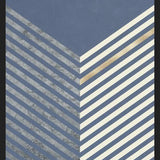 Cuadro Flecha Gold - Azul