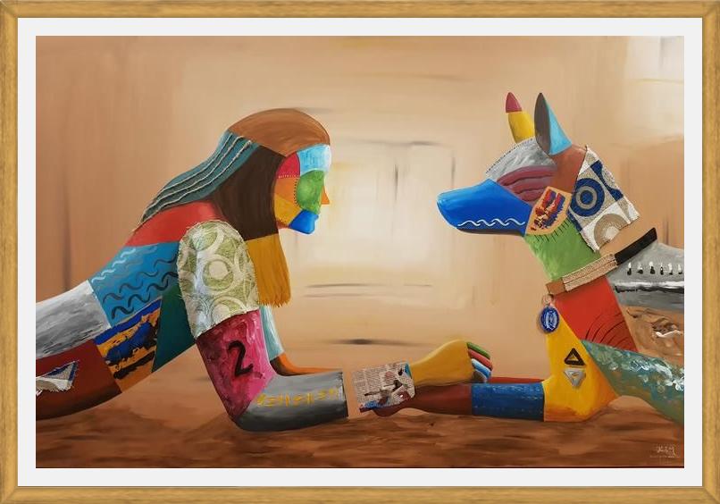 Cuadro Hermosa amistad