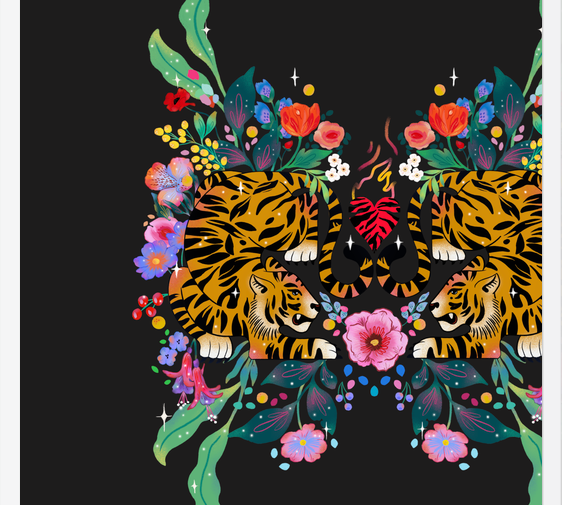 Cuadro Tiger Year