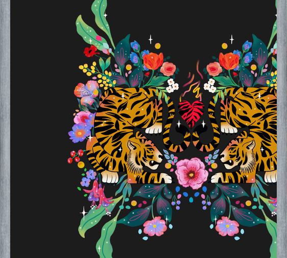 Cuadro Tiger Year