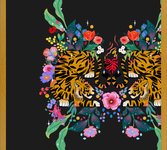 Cuadro Tiger Year