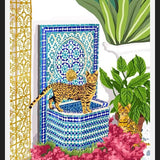 Cuadro Royal Cats, Moroccan Architecture Greece