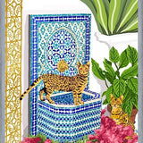Cuadro Royal Cats, Moroccan Architecture Greece