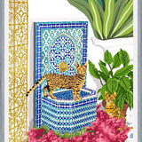 Cuadro Royal Cats, Moroccan Architecture Greece