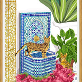 Cuadro Royal Cats, Moroccan Architecture Greece