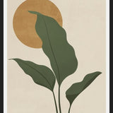 Cuadro LEAVES AND SUN - 01B