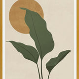 Cuadro LEAVES AND SUN - 01B