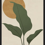 Cuadro LEAVES AND SUN - 01B