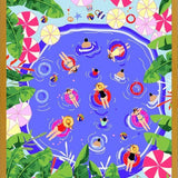 Cuadro Pool Party
