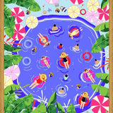 Cuadro Pool Party