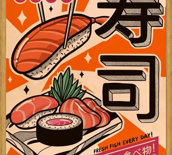 Cuadro Sushi Every Day