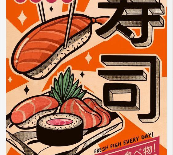 Cuadro Sushi Every Day