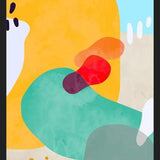 Cuadro Modern Organic Shapes