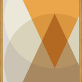 Cuadro Circles & triangles - earth tones
