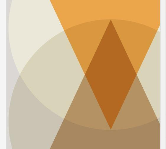 Cuadro Circles & triangles - earth tones