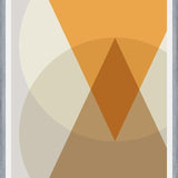 Cuadro Circles & triangles - earth tones