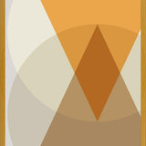 Cuadro Circles & triangles - earth tones