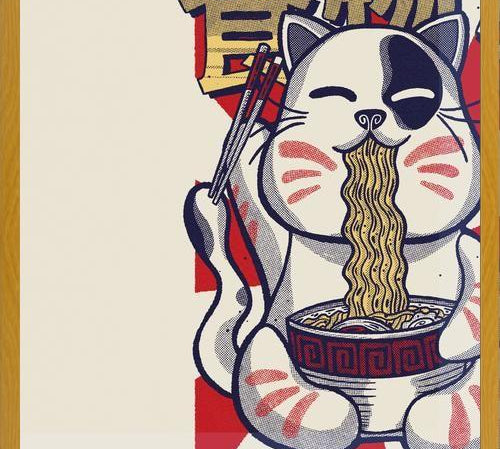 Cuadro Its Ramen Time
