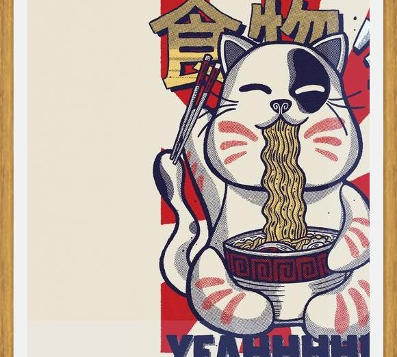 Cuadro Its Ramen Time