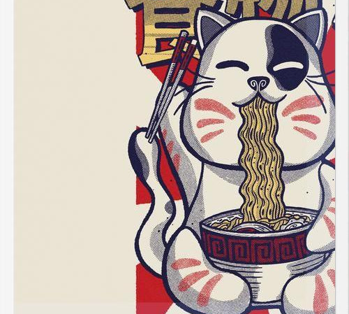 Cuadro Its Ramen Time