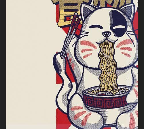 Cuadro Its Ramen Time