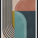 Cuadro Rayas abstractas 3