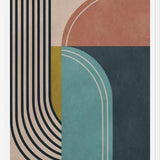 Cuadro Rayas abstractas 3