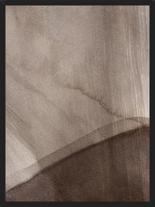 Cuadro Full moon - Dark brown