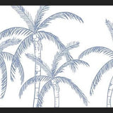 Cuadro Palmeras azules