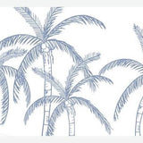 Cuadro Palmeras azules