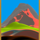 Cuadro Colorful Mountains