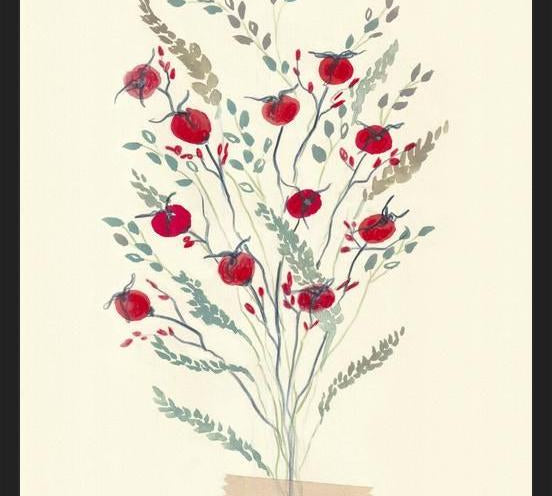 Cuadro Retro Floral Arrangement 02