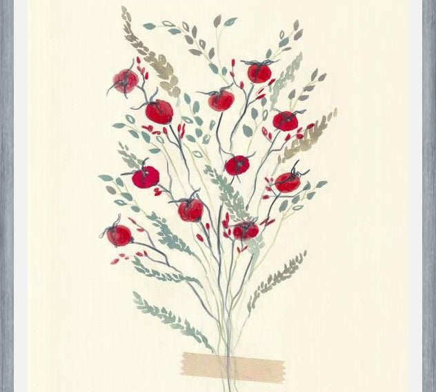 Cuadro Retro Floral Arrangement 02