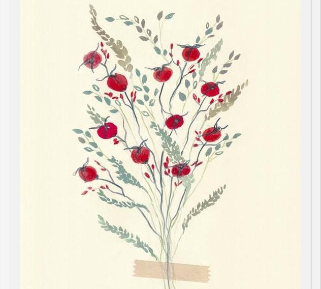 Cuadro Retro Floral Arrangement 02