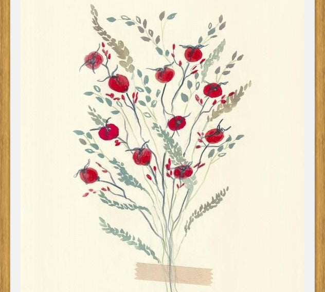 Cuadro Retro Floral Arrangement 02