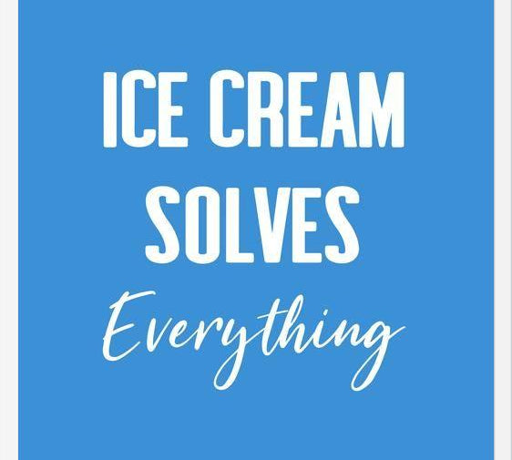 Cuadro Ice Cream Solves Everything