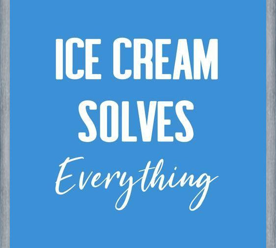 Cuadro Ice Cream Solves Everything