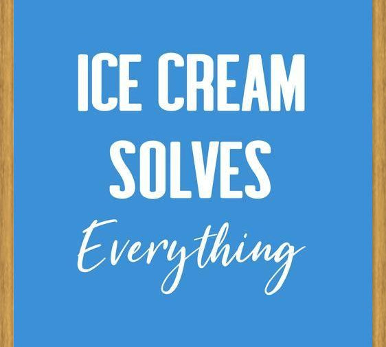 Cuadro Ice Cream Solves Everything