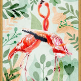 Cuadro Flamingo Love